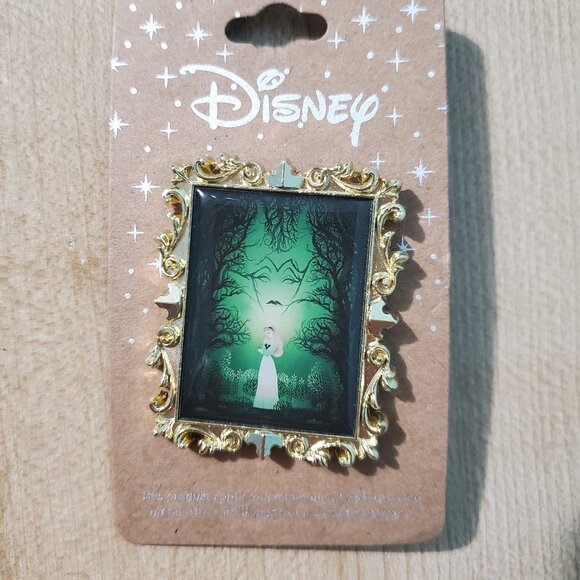 Disney Sleeping Beauty Aurora Frame Enamel Pin - Picture 1 of 1
